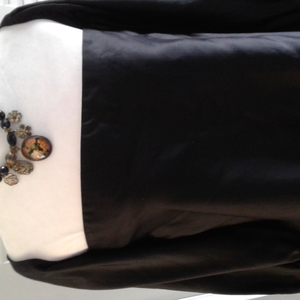 Elizabeth and James Cold Shoulder Black Top - Picture 2 of 6